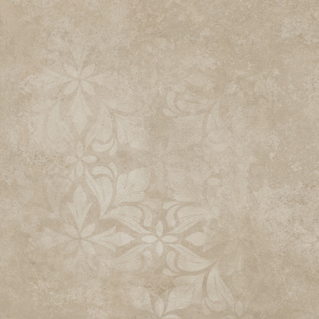 KM4040G0051N Хадду бежевый матовый декорированный 40,2x40,2x0,8 Kerama Marazzi