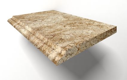 MB007-GOLD	Desert Gold Solid Mb007 100x30 Marmocer