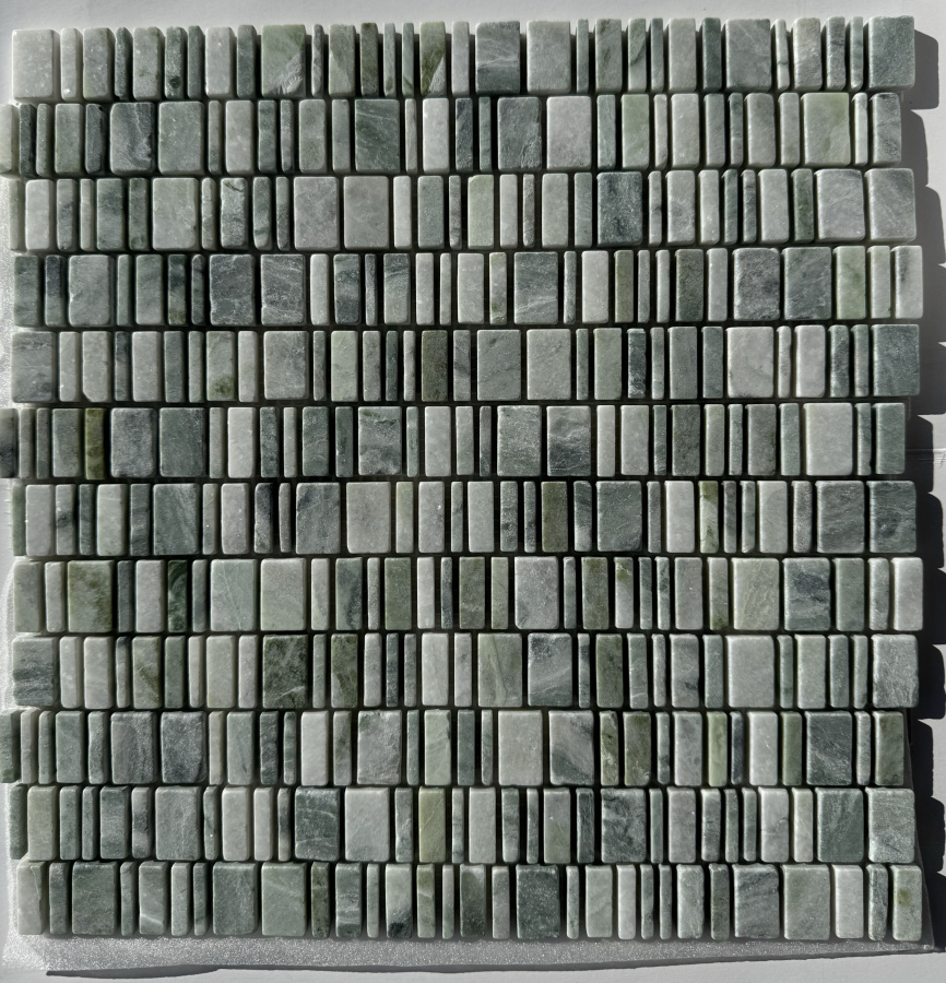 PIX316 Jet Green матовая 310х307х6 Pixmosaic