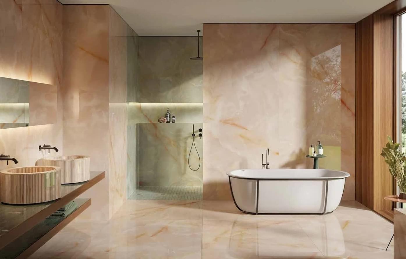 fRYA Gemme Rosa Brillante 120x120 FAP Ceramiche
