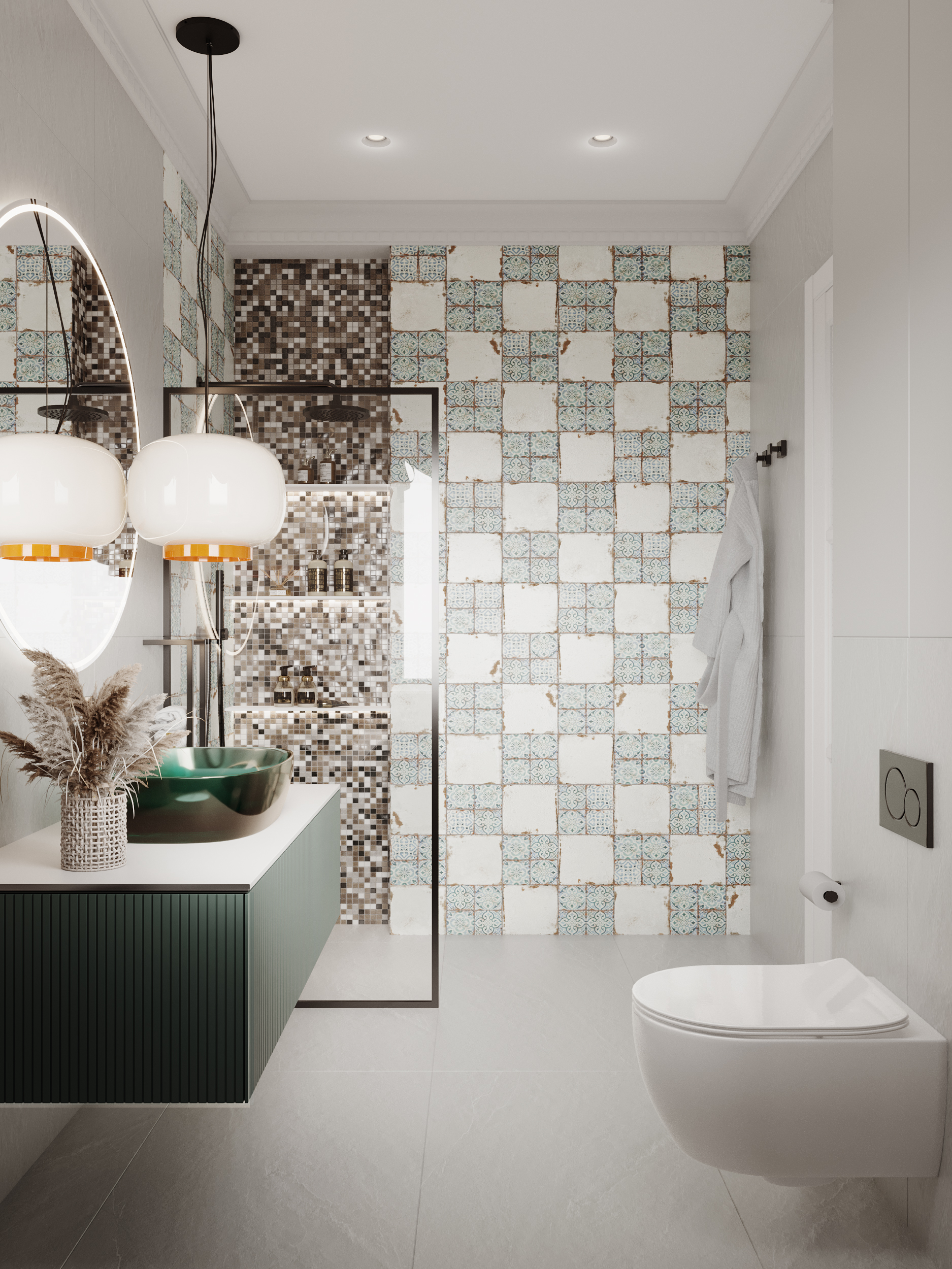 Green glass (стекло) 25*25 300*300 Bonaparte фото 6