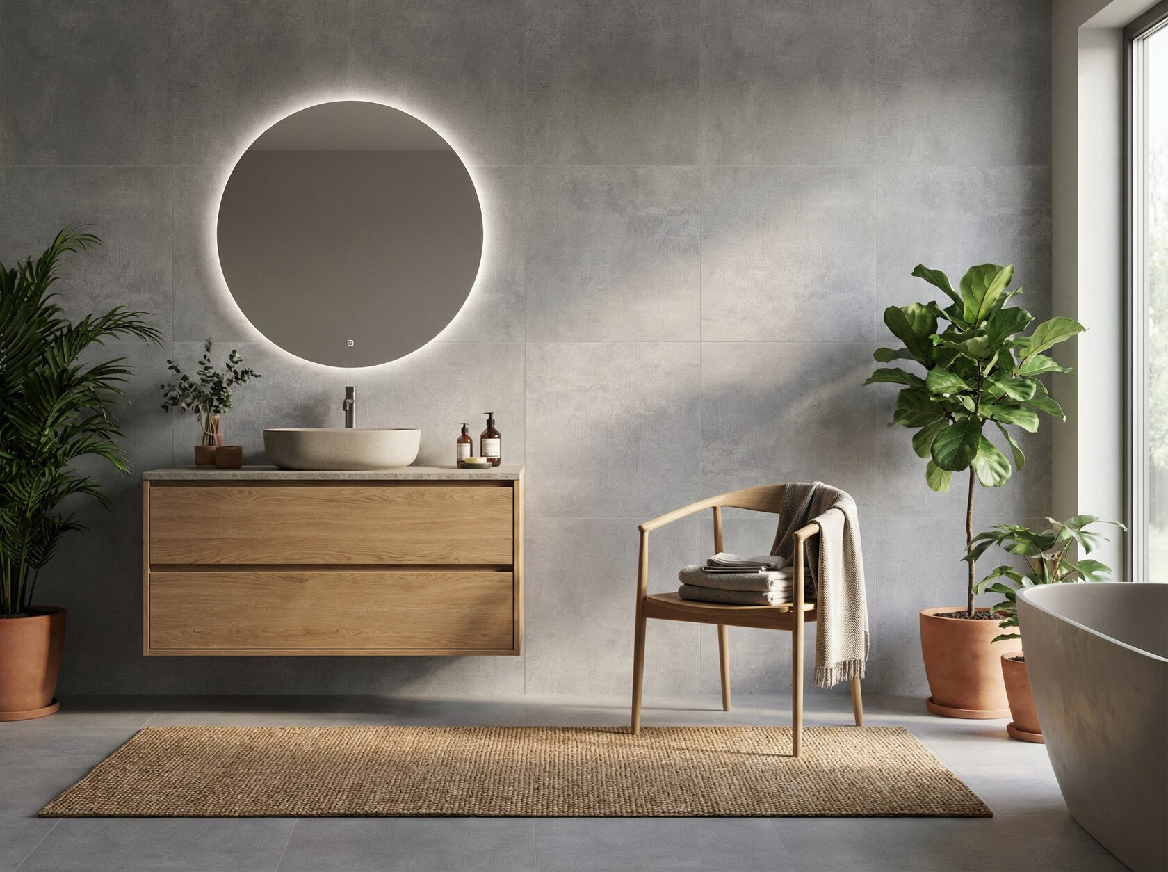 ZA-L60308 Цемент Матовый 600x600x9 Vizavi фото 6