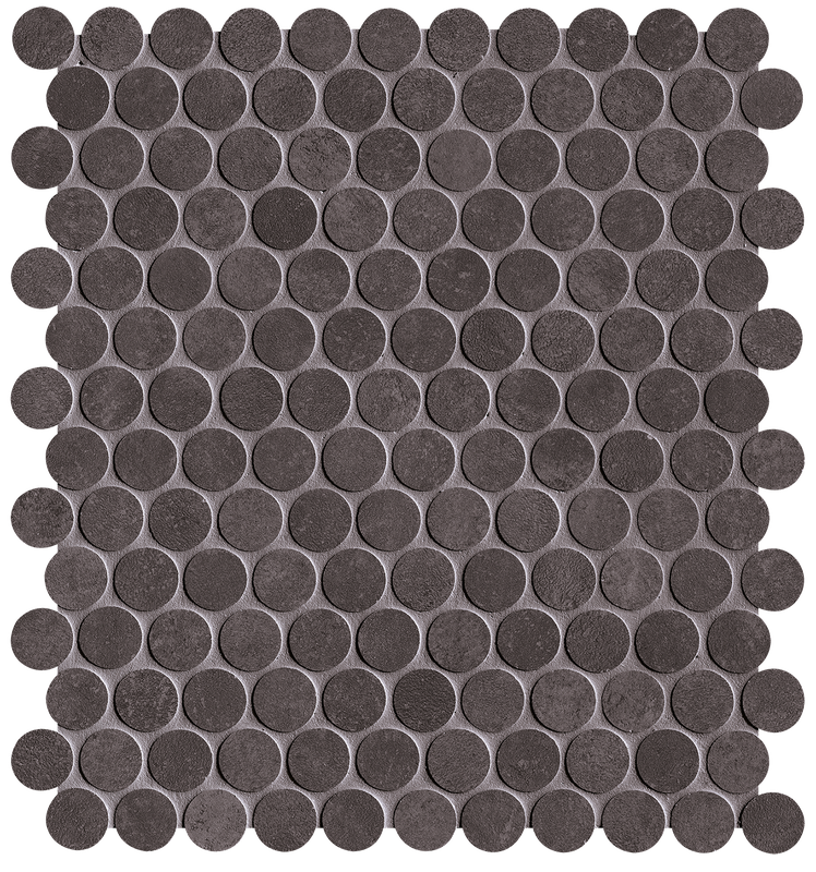 fTAY Still Lavagna Round Mosaico Matt 29,5x32,5 FAP Ceramiche