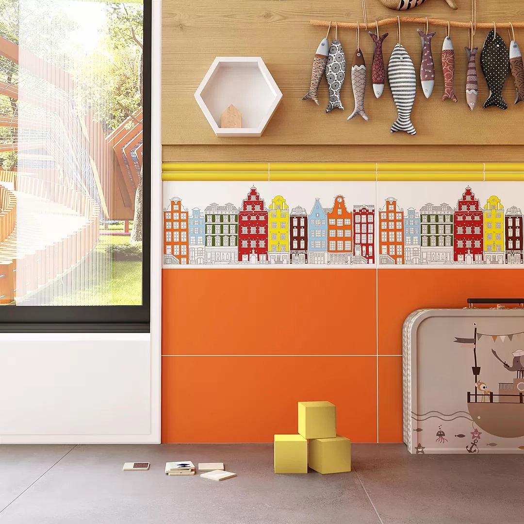 5112 Калейдоскоп лазурный 20x20 Kerama Marazzi
