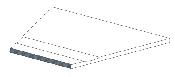 620090000817 Force Fancy Bordo Piscina Angolo Dx 30x60 Atlas Concorde Russia