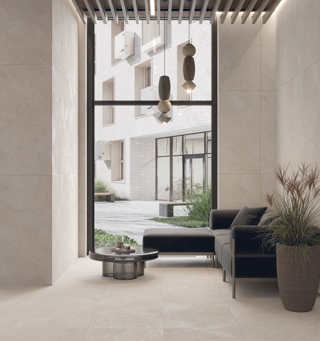 Оверланд Венус ПРО бежевый матовый структурный+гл.чернила R10/A 60х120 Laparet фото 2