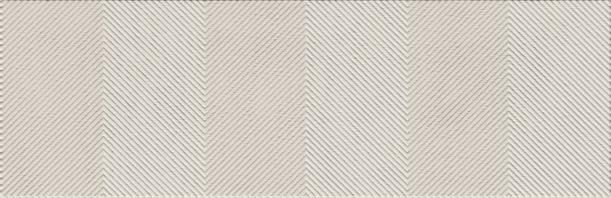 642 Вуиттон бежевый рельеф ёлочка 32,5x100 Eurotile Ceramica