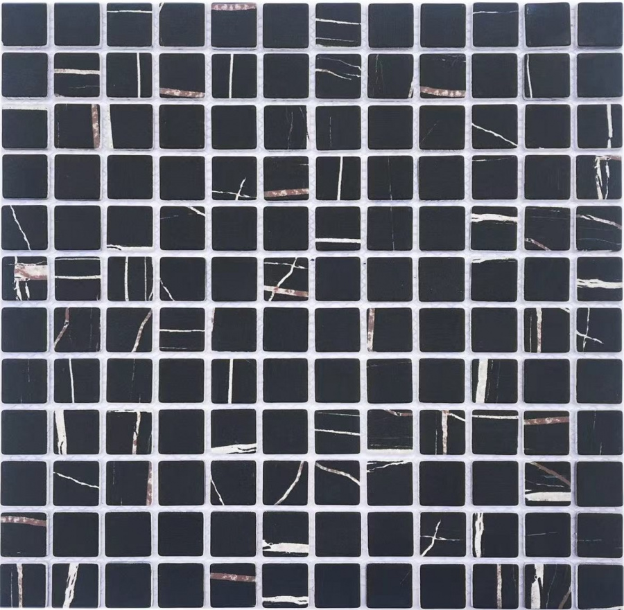PIX755 Мозаика из стекла 23x23 300х300x4 Pixmosaic