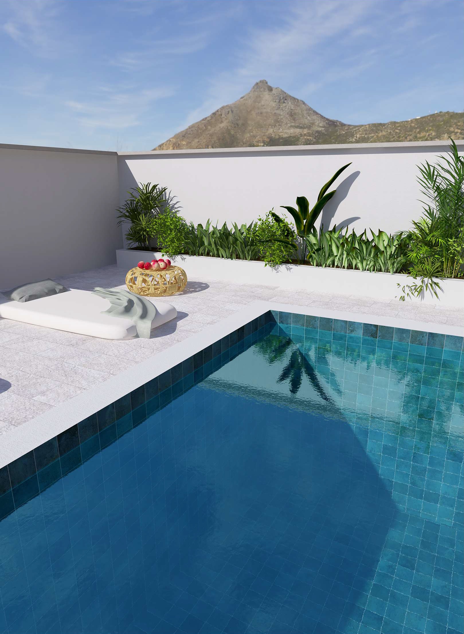 Bali 5446 Turquoise R12/C3 225x225x8,8 Kerastep фото 4