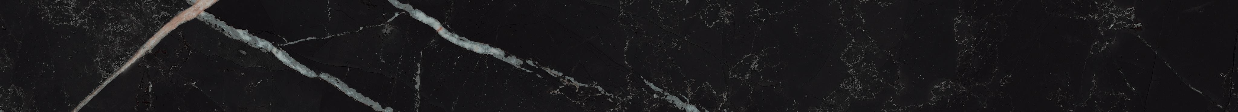 610090002349 Empire Calacatta Black Listello Lap 7,2x80 Atlas Concorde Russia