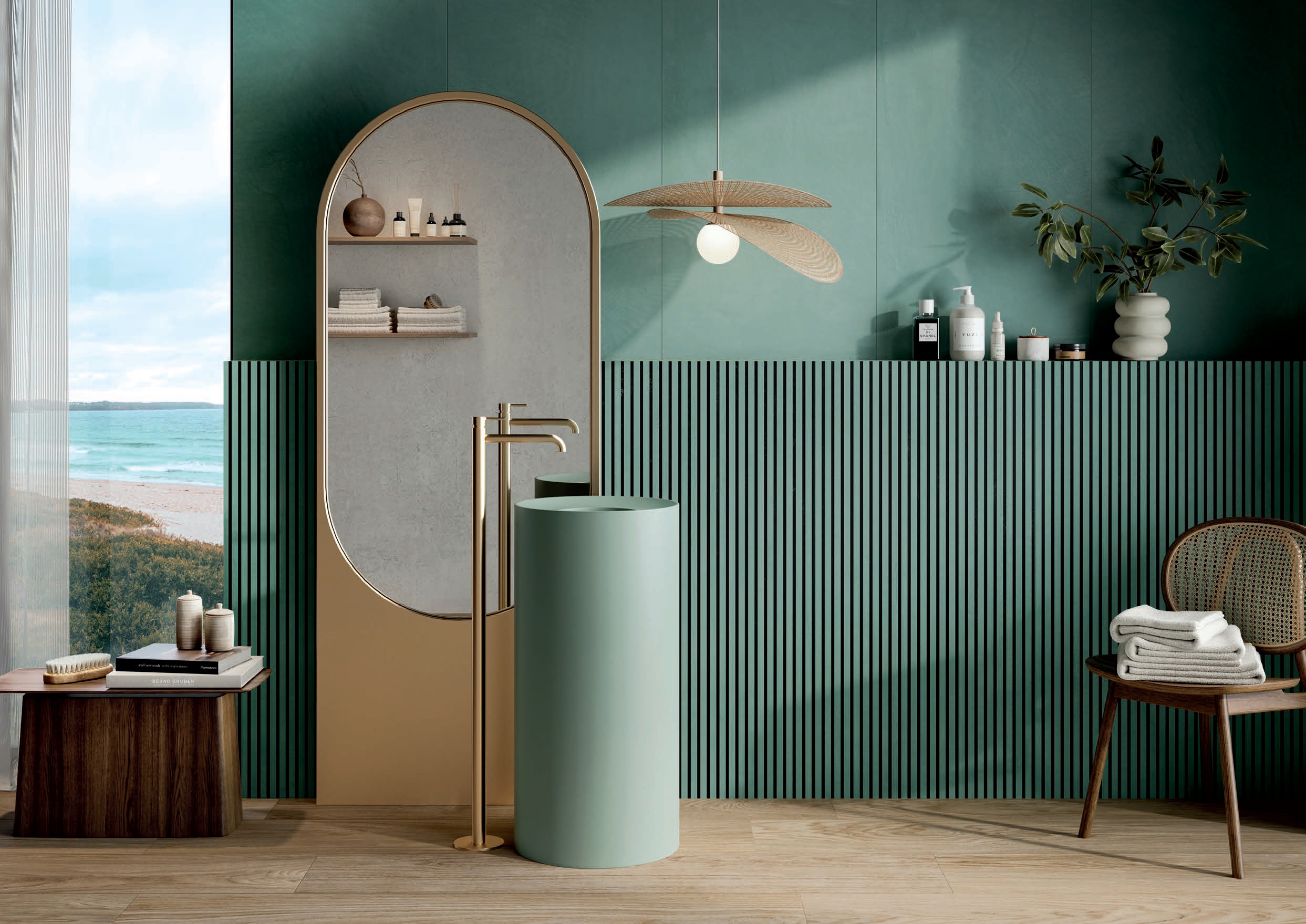 J93264 Ludo Nova 3D Cipria Terra Rett 60x120 RHS (Rondine) Ceramiche фото 9