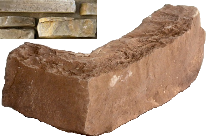 Каньон 15-05 угловая 50-250х20-80х20-60 (вариативный размер) Ecostone