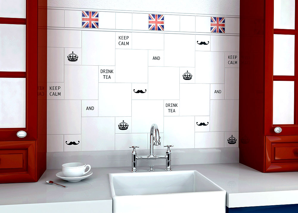 AD/A168/1146T Итон Keep calm 9.9*9.9 Kerama Marazzi