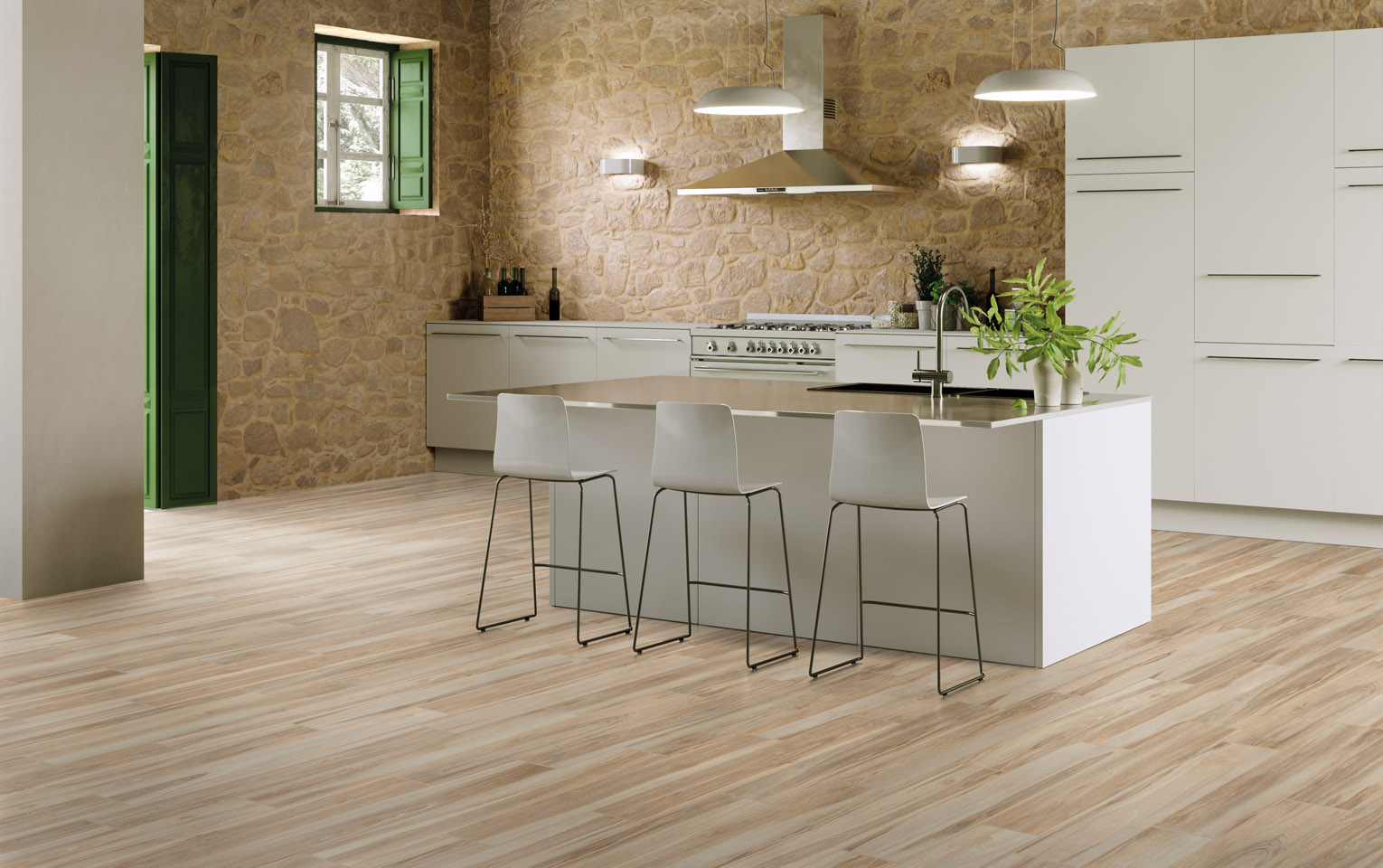 60954 Savanna Milk Ret 20x100 Cerdomus фото 7