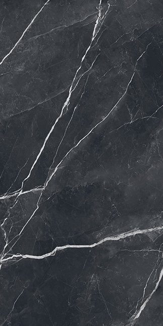Marmora Nero Antico Lucido 9mm 60x120 Casalgrande Padana