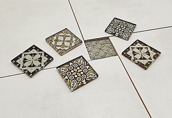 Квадрат платина 6.6х6.6 Роскошная мозаика фото 3