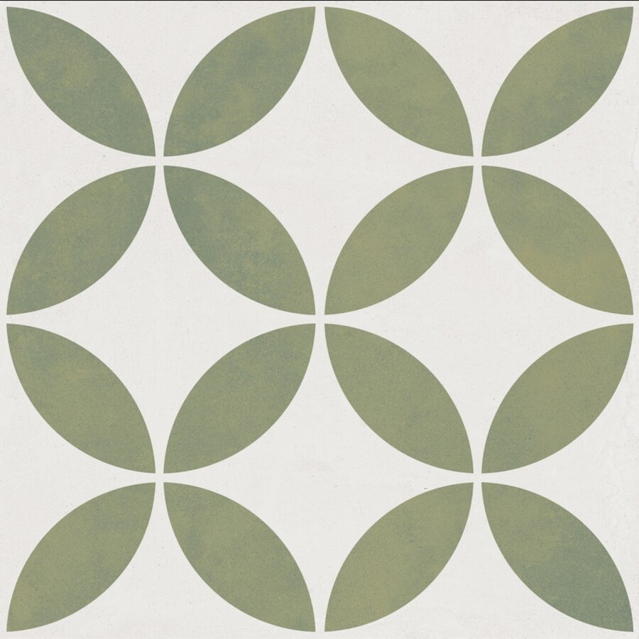 37798 Mayari Green Petals Lt/22,3 22,3x22,3 Harmony