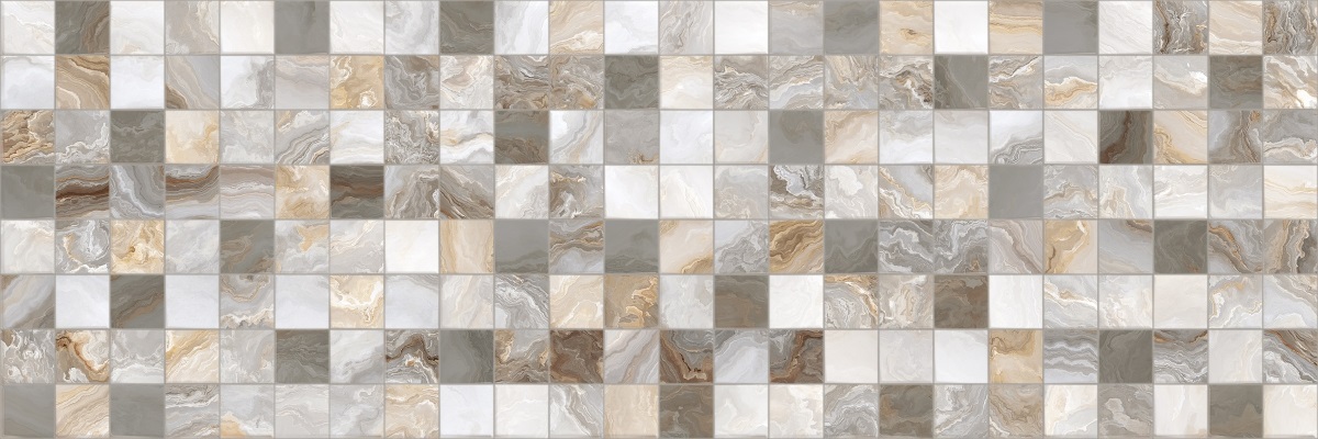 DG10-01 Hypnose Grey Decor 01 glossy 30x90 PrimaVera фото 5