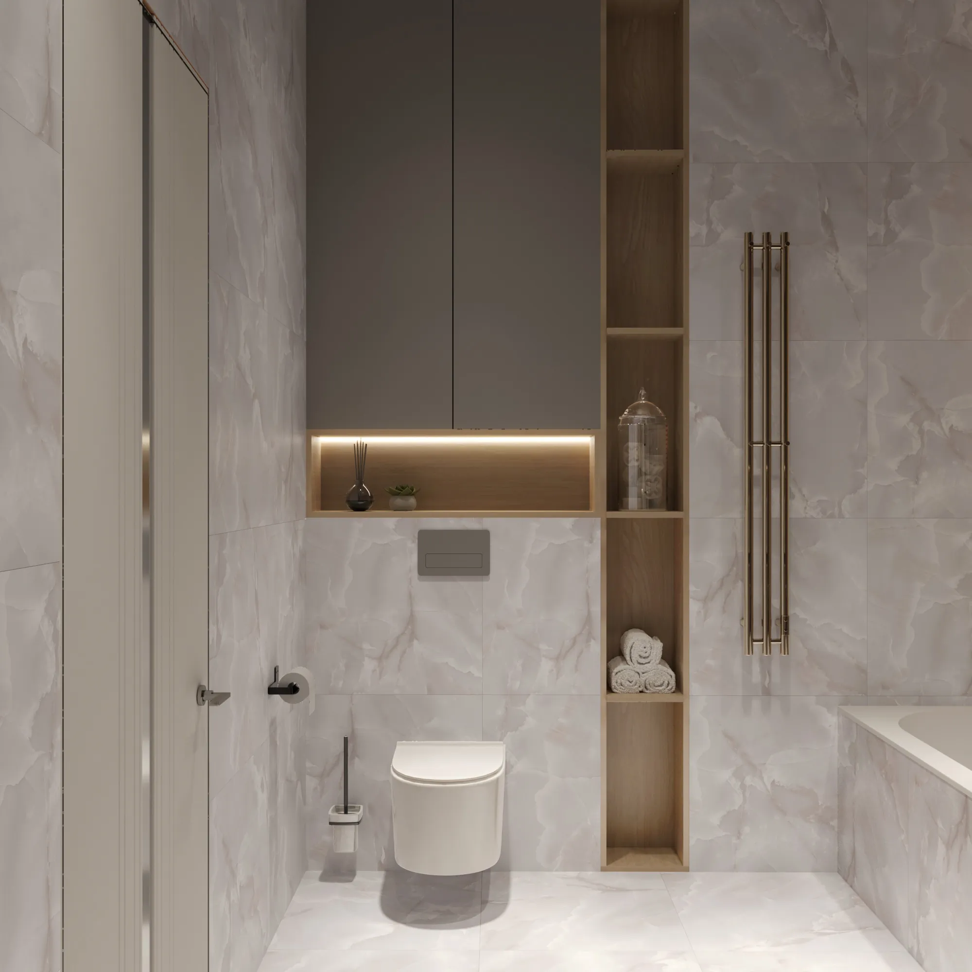 RT6005-A Primo Onyx Grey Matt Rustic 60x60 Arcadia Ceramica фото 17