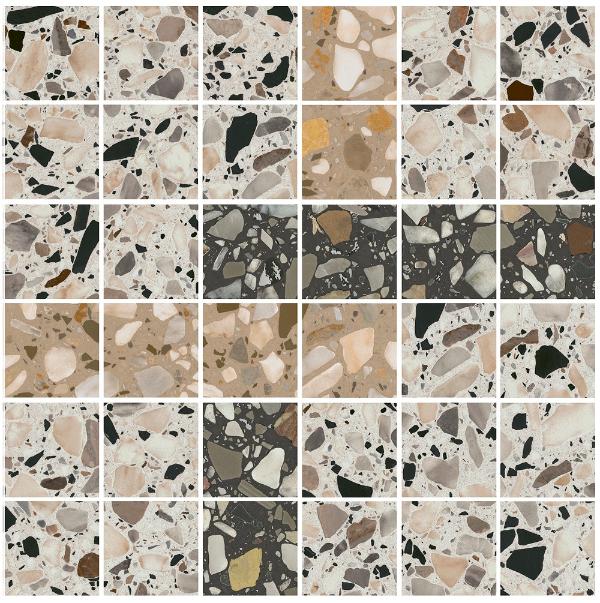 SG6532/MM Бричиола 2 мозаичный лаппатированный 30x30 Kerama Marazzi
