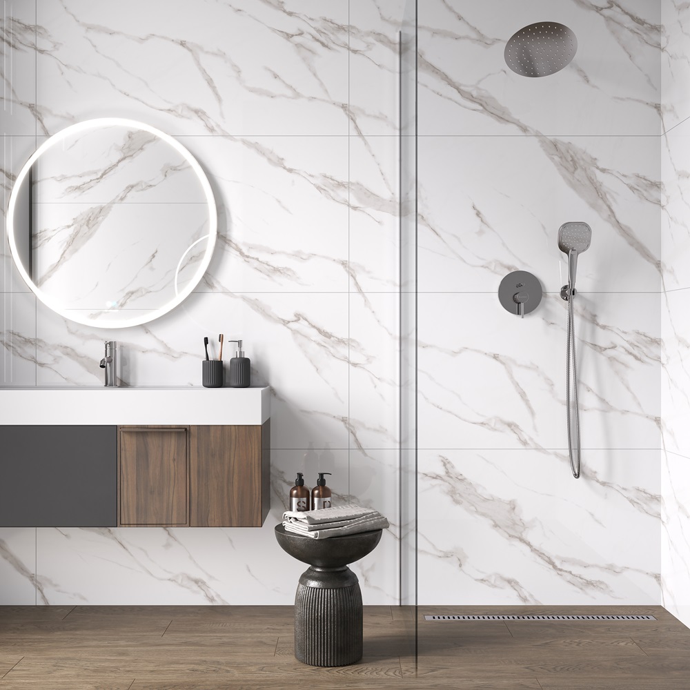 Calacatta Sharp Silver Ceradim
