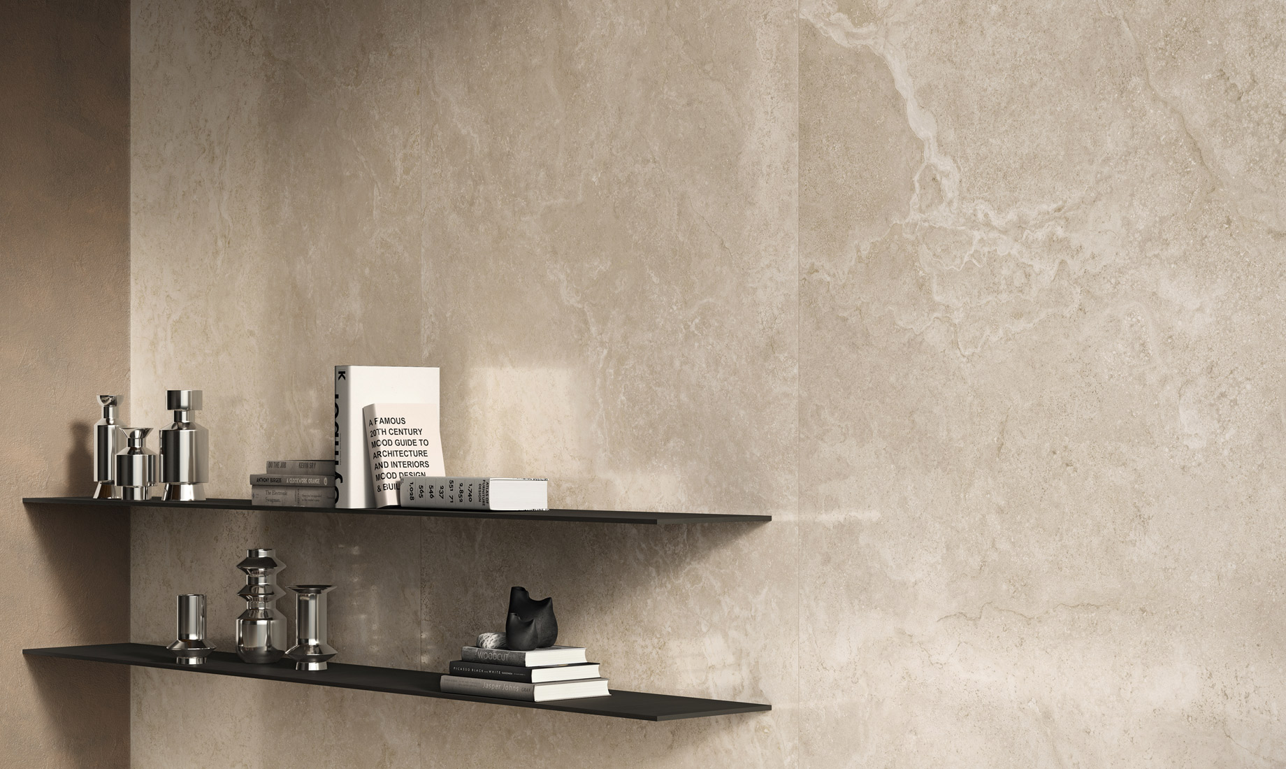 141142 Mythology Regia Silver Brushed Rect 60x120 Monocibec
