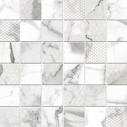 ARABESCATO BIANCO DECOR MOSAIC 30x30 Керлайф