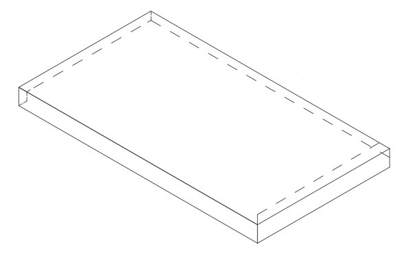 620070001834 Force Fancy Scalino Angolo Sx 33x60 Atlas Concorde Russia