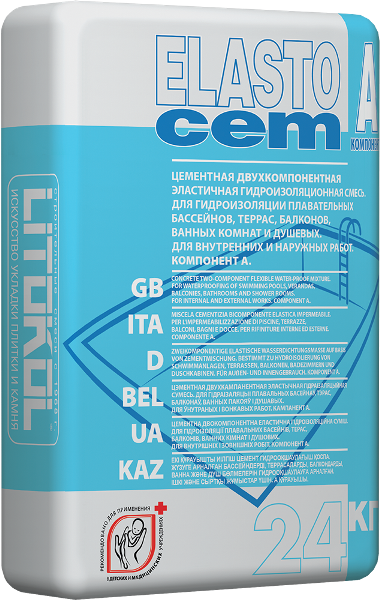 ELASTOCEM (А+B) 24кг LITOKOL