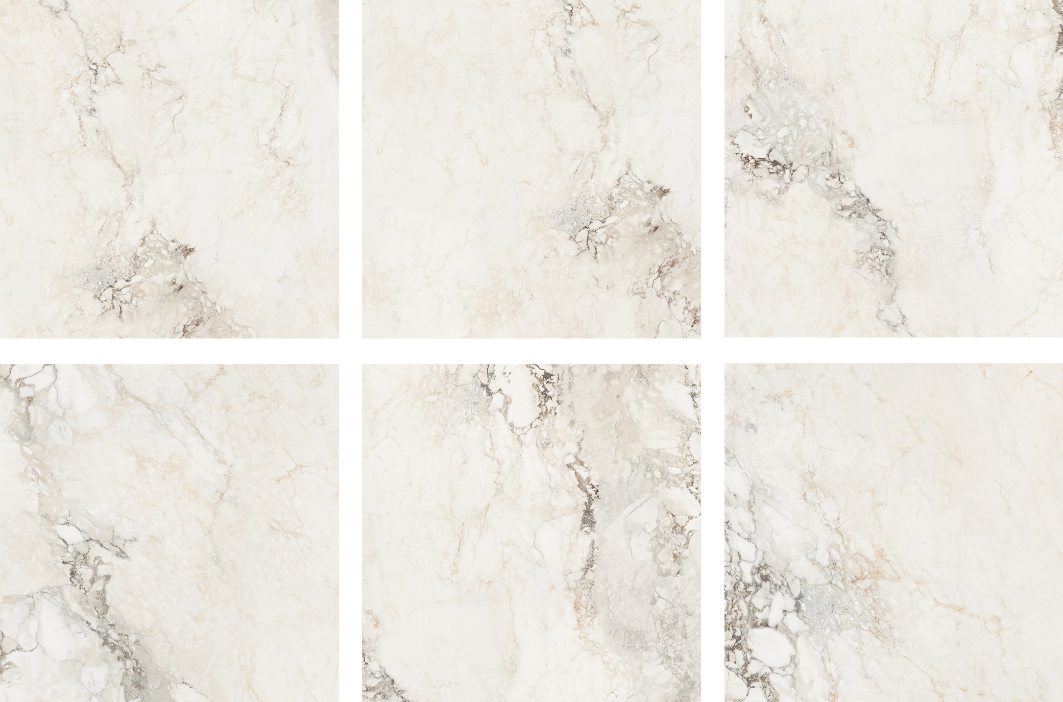 Brecha Crema Glossy 120х120 StaroSlabs фото 2