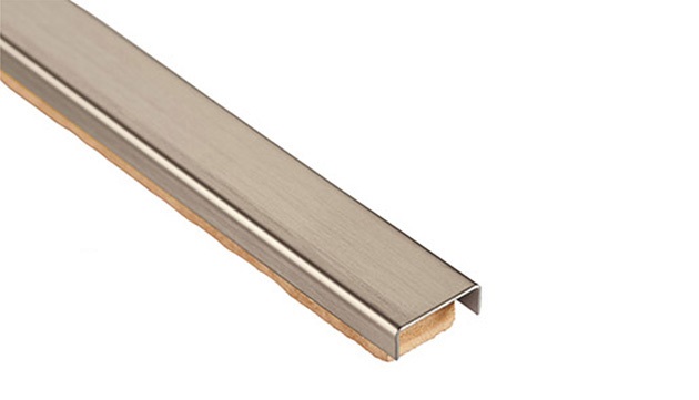 БМ 215 Бордюр металлический платина матовый 1.2х60 Роскошная мозаика фото 2