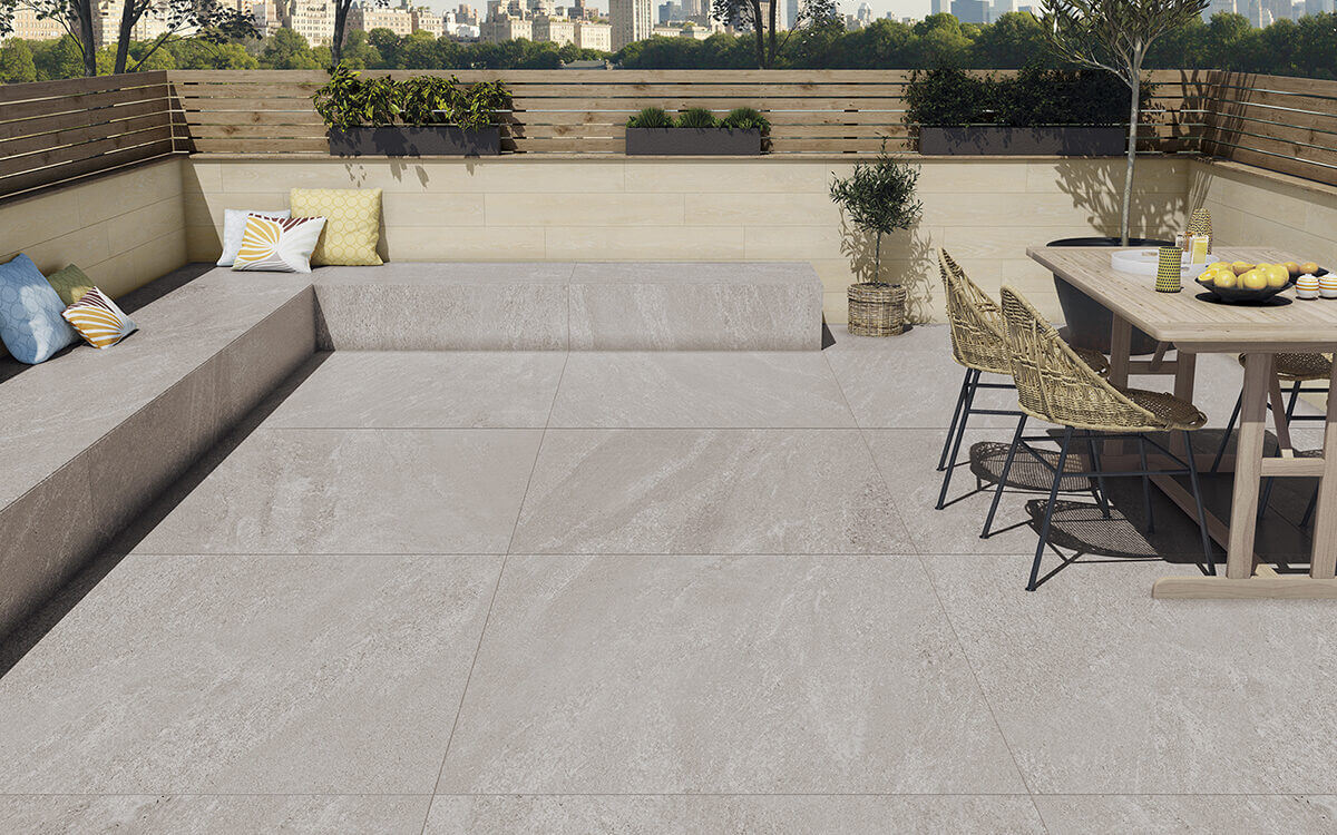 Slate Stone White RC Lap 100x100 Azulejos Sanchis