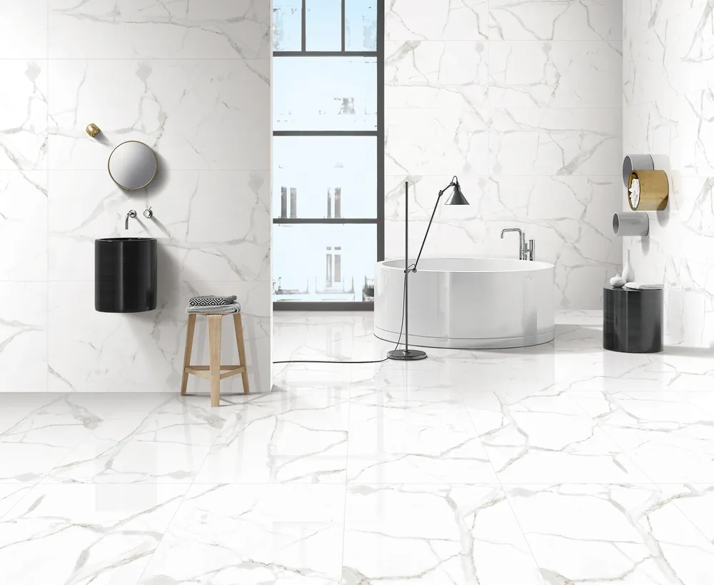 410202 Grace Elara Glossy 60x60 LMN Tile фото 13