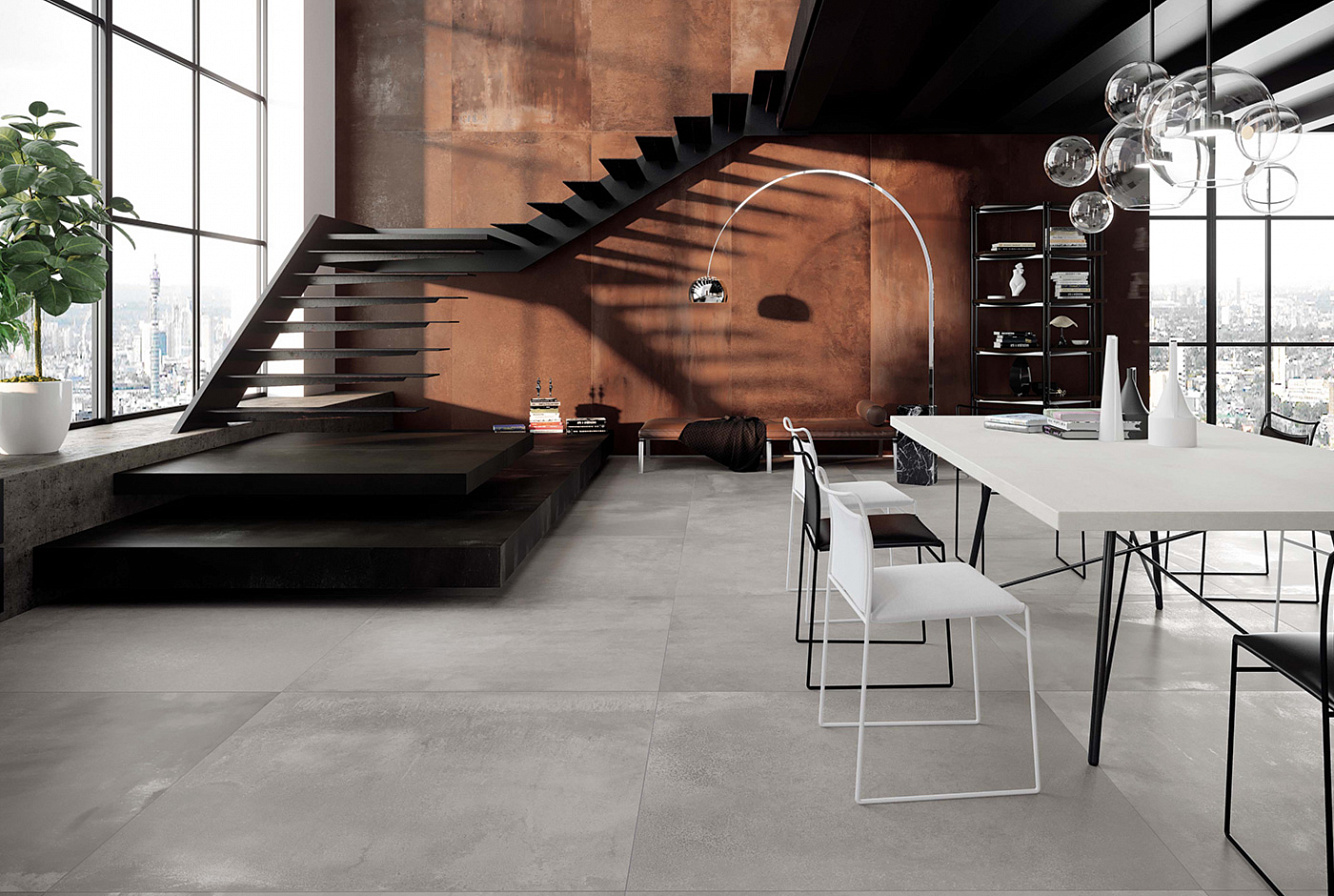 A0UT Blaze Iron Mosaico 3D Factory 29x29 Atlas Concorde