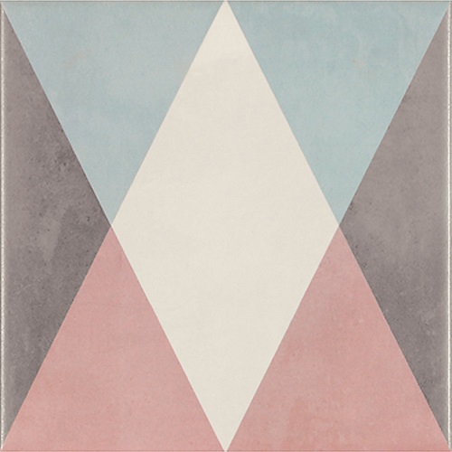 Epica Gris Ornato 20x20 Ceramicalcora