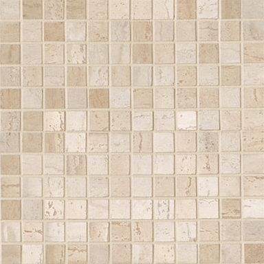 1036696 Travertini Mix Beige-Crema Lapp Rett 30x30 Capri Ceramiche