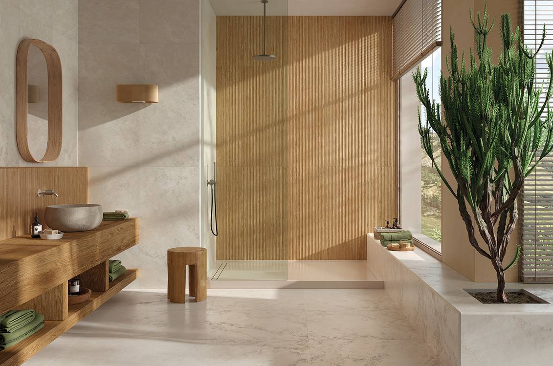 fTGA Vento del Sud Tortora Macromosaico Matt R9 30x30 FAP Ceramiche