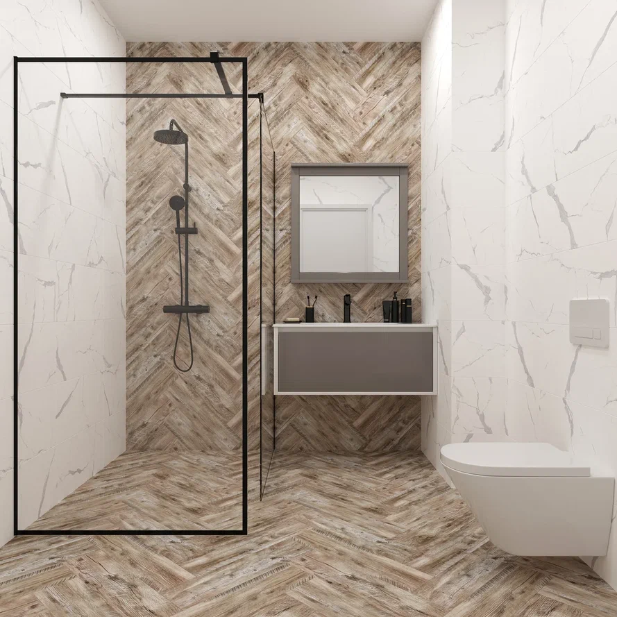 Oak Yalta GP Mix 14,7x59,4 Eurotile Ceramica