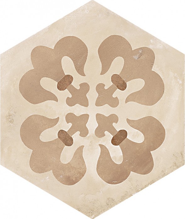 Mix Decori Esagonо Vers. C 25х21,6 Marca Corona
