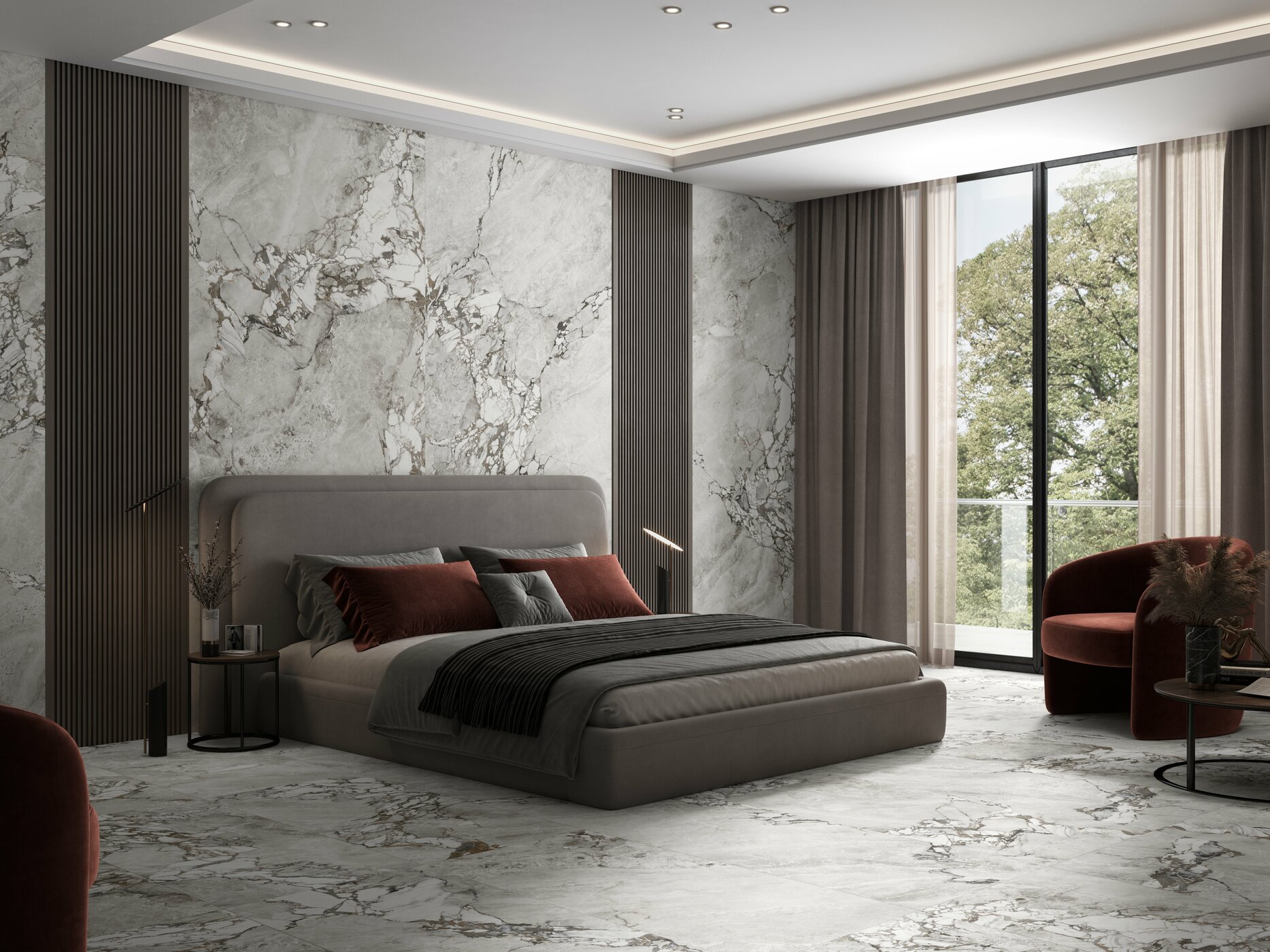 Glastonbury Grigio Matt 120x280 Benadresa