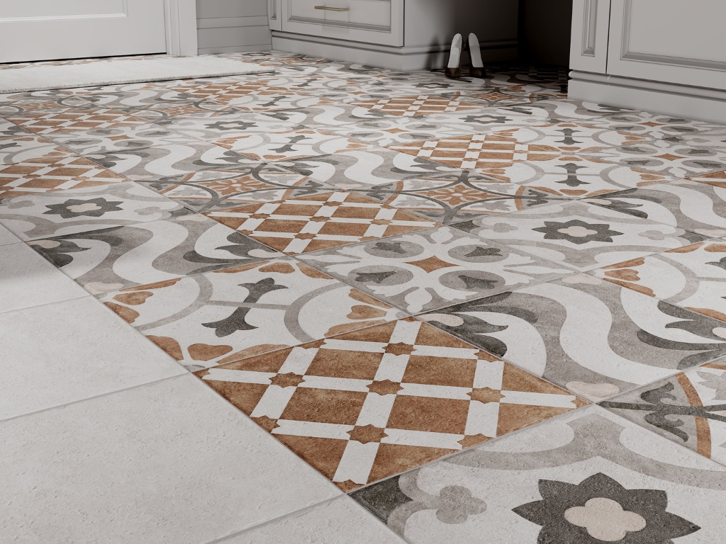 CP4A156 Carpet ступень темно-бежевый 29,8x29,8 Cersanit