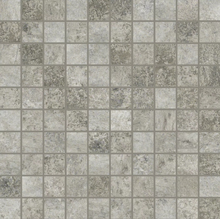 760920 Artifact Used_Grey Mosaico 3x3 30x30 Cerim