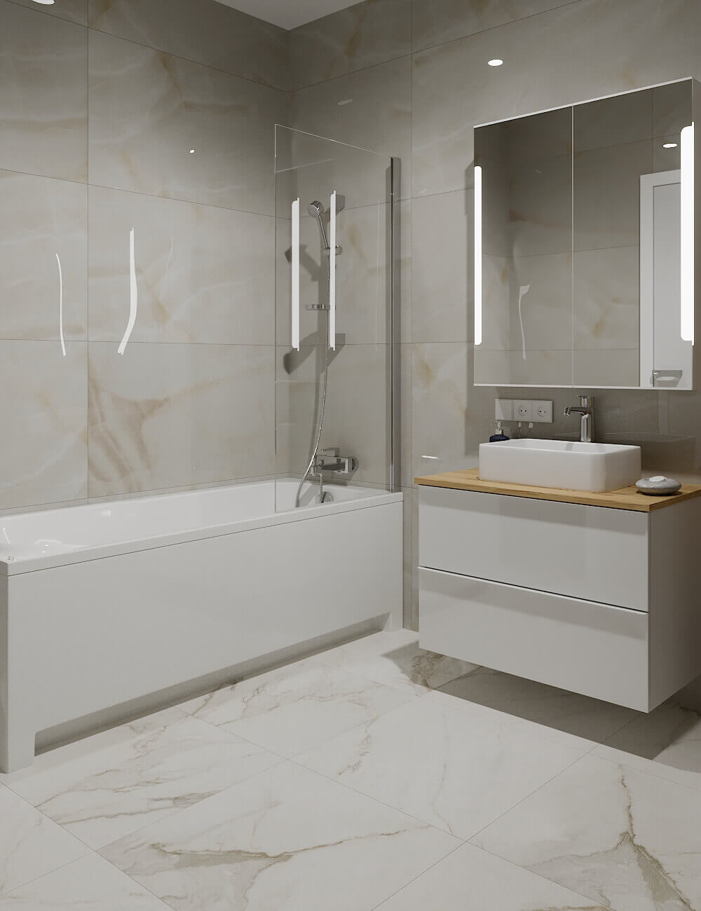 Calacatta Art Gold Artcer