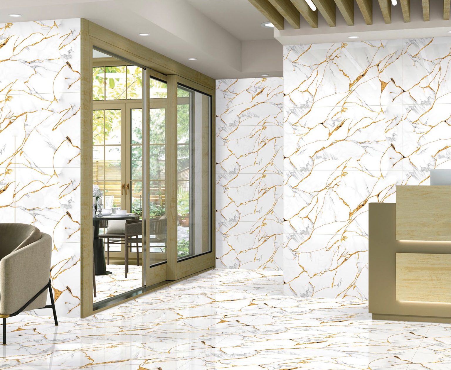 Mavik Gold Lamore Ceramic