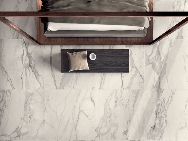 STARLIGHT TILES GLOSSY CALACATTA SUPREME 300x100 Kerlite