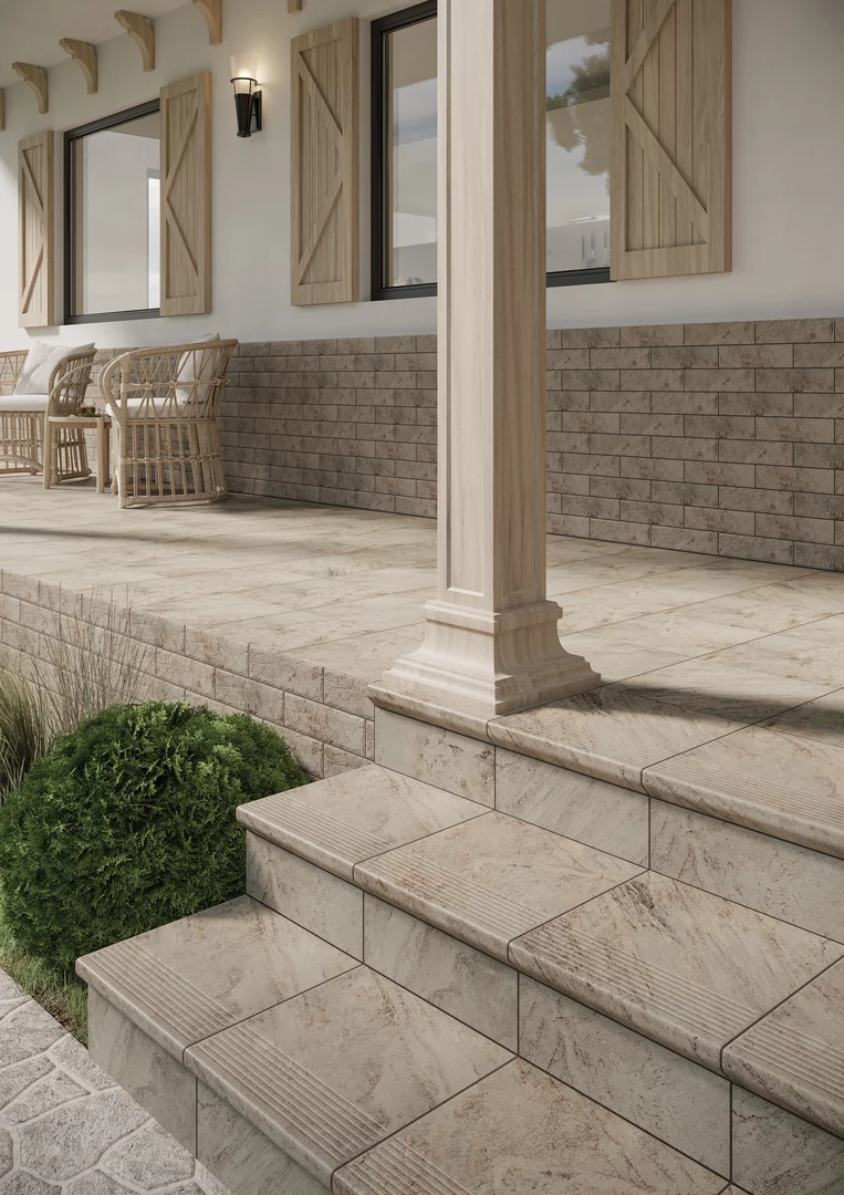Mattone Pietra Beige 7 mm 24,5x6,6 Paradyz фото 8