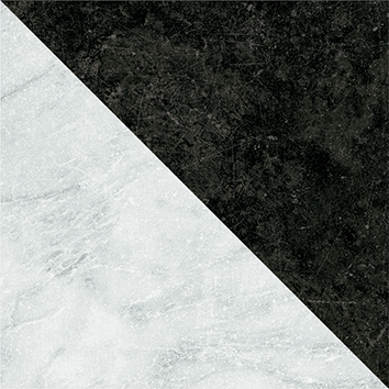 4101199 Flag Black White 18,6x18,6 41ZERO42