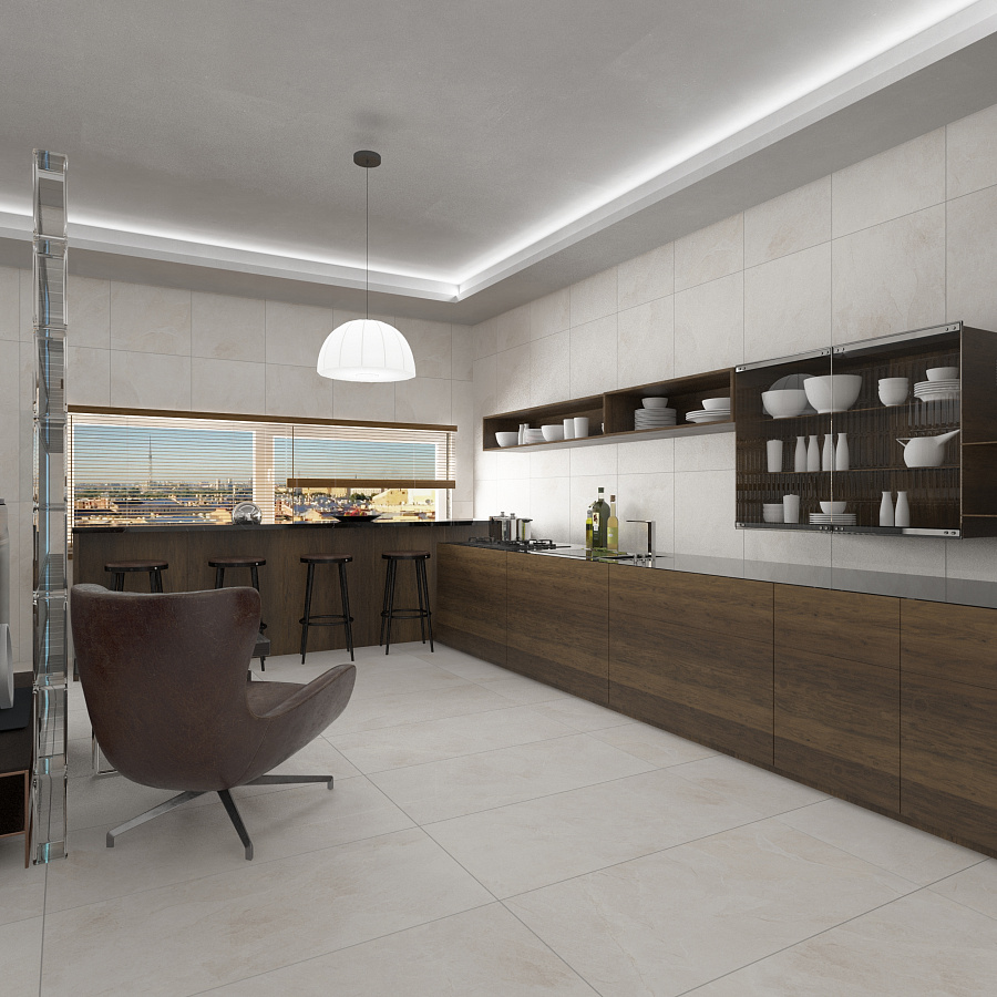 Cement Carbon Mat 60x120 Керлайф фото 19