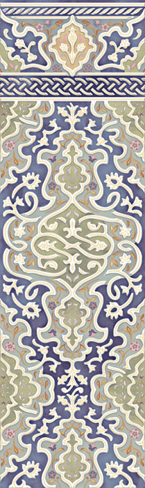 TAWRIQ BLUE HALIFA 29.75x99.55 Aparici