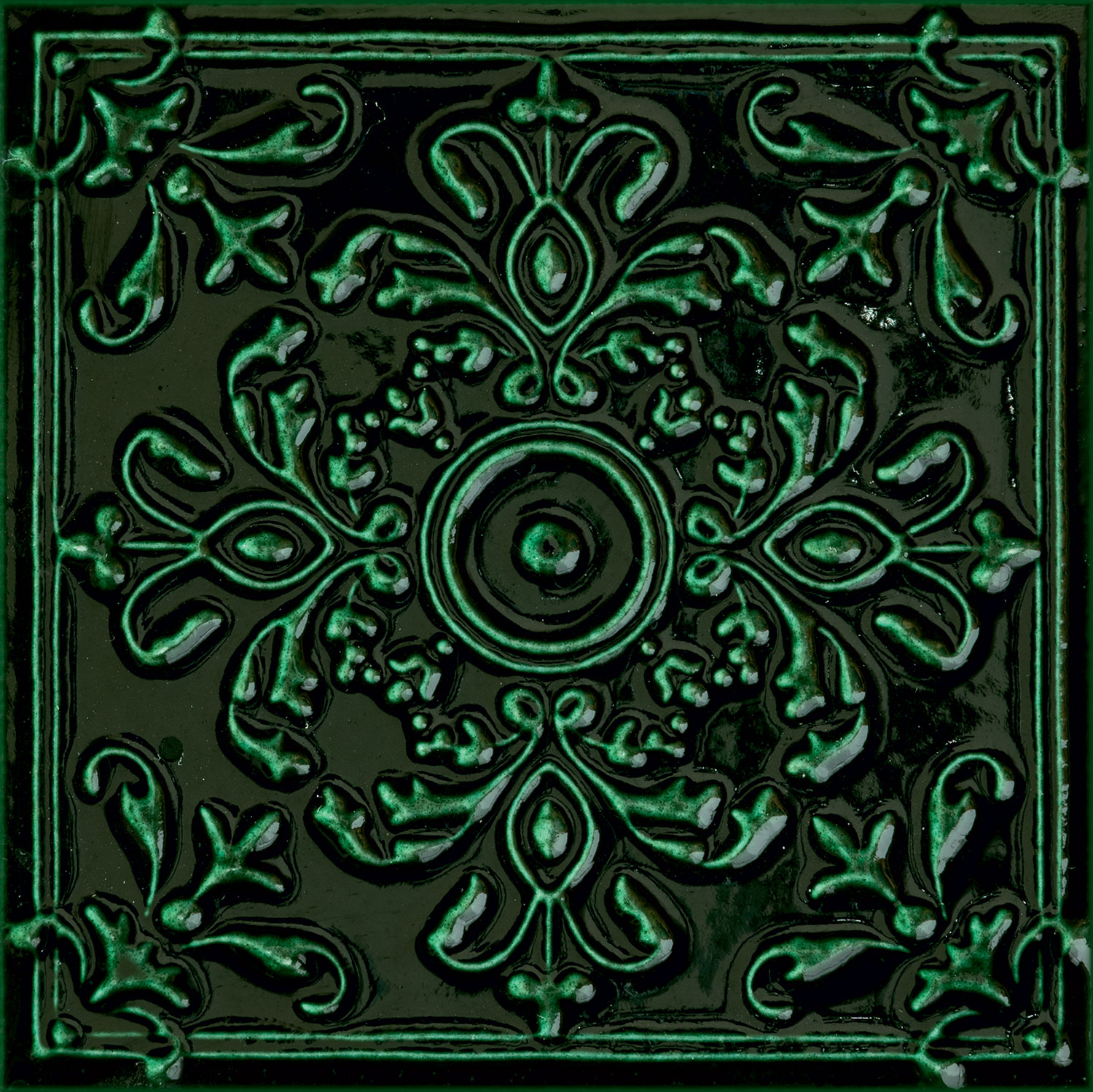 D-Tinta green 14.8x14.8 Tubadzin